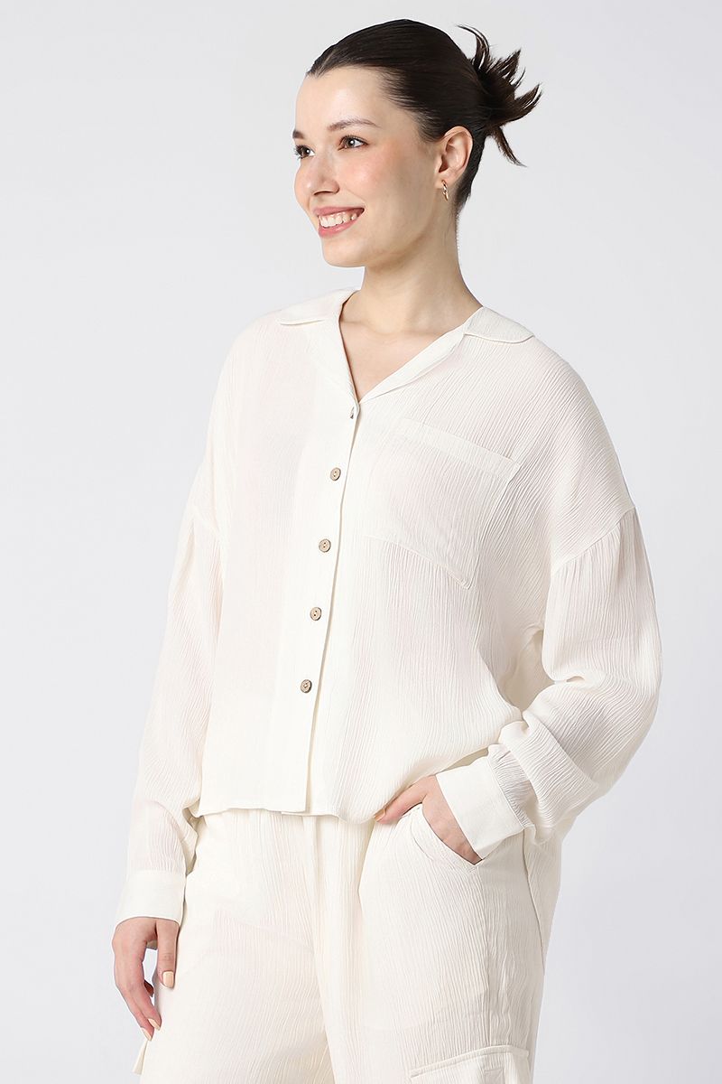 textured women shirt