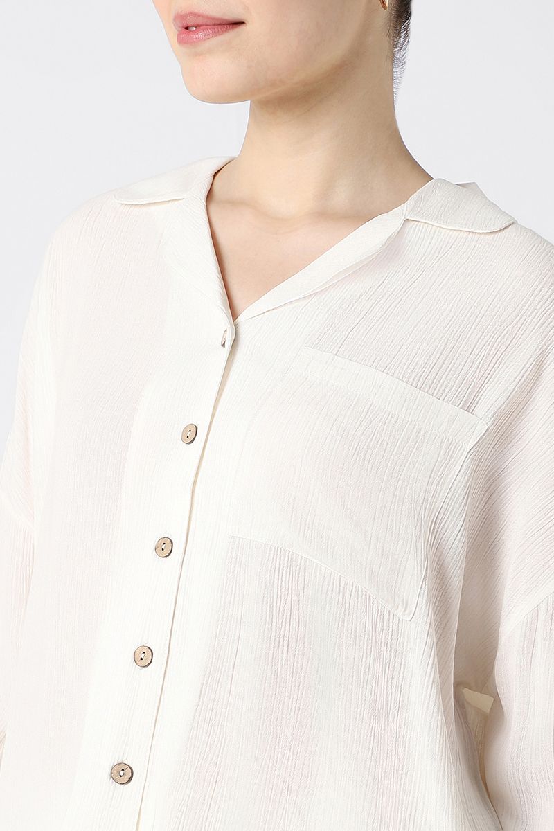textured women shirt