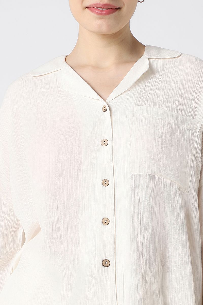 textured women shirt