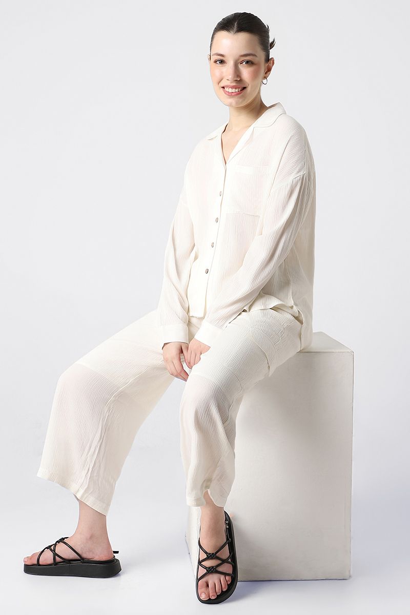 textured women shirt