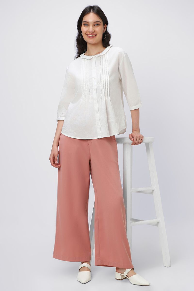 solid colored women pants