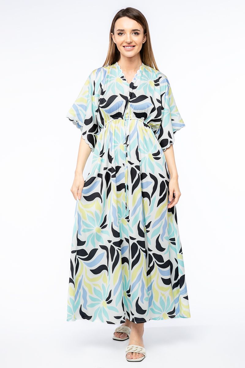 فستان نسائي بطبعات