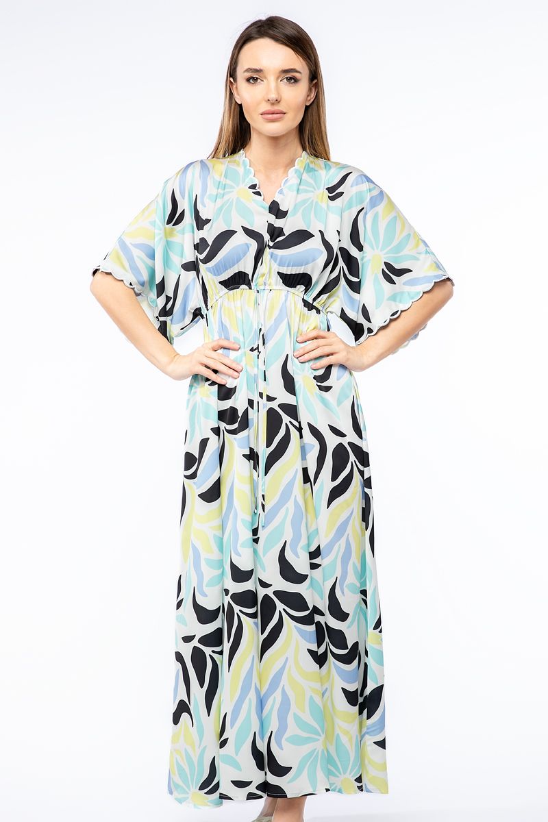 فستان نسائي بطبعات