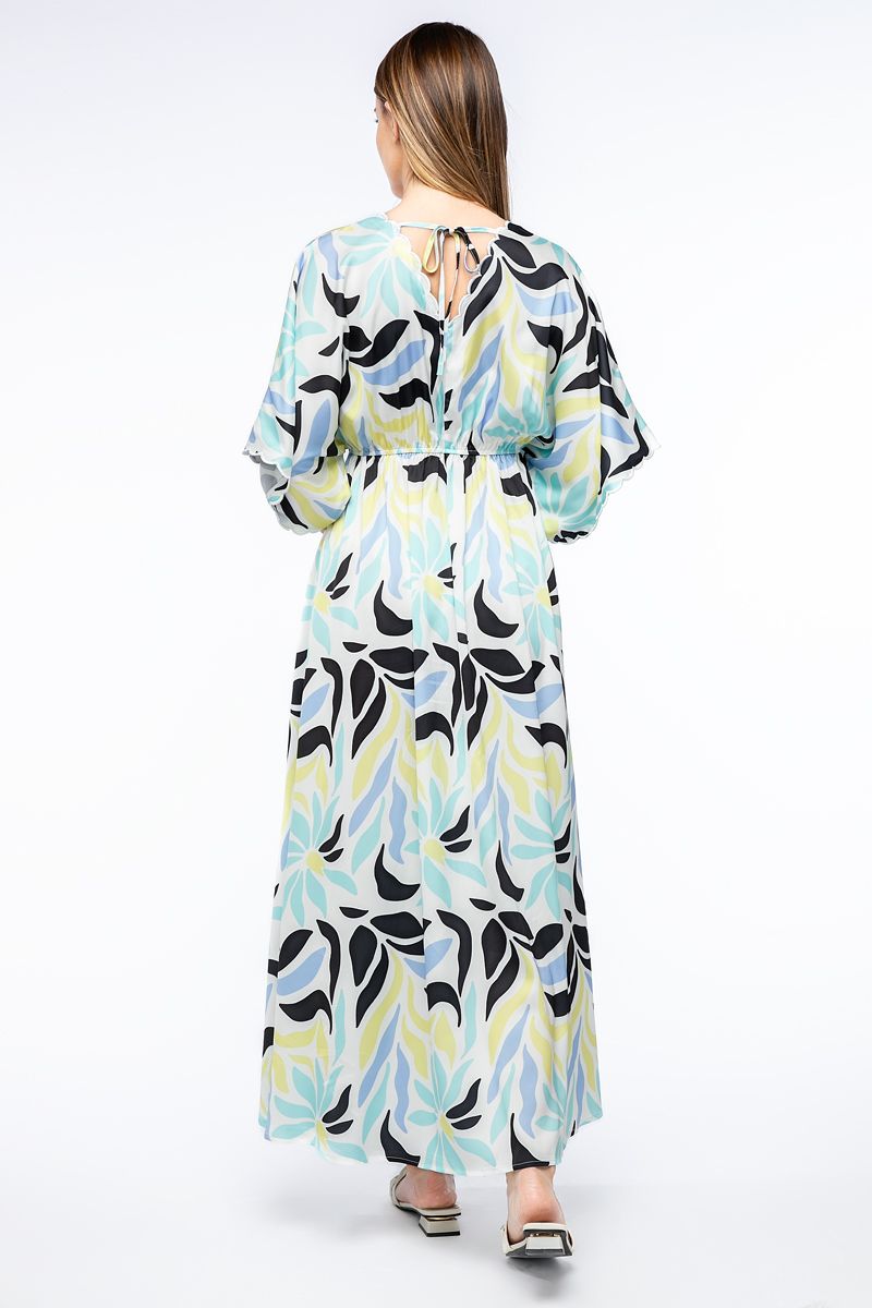 فستان نسائي بطبعات