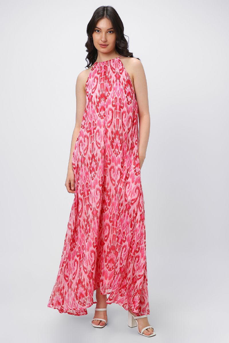 فستان نسائي بطبعات