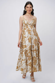 فستان نسائي بطبعات