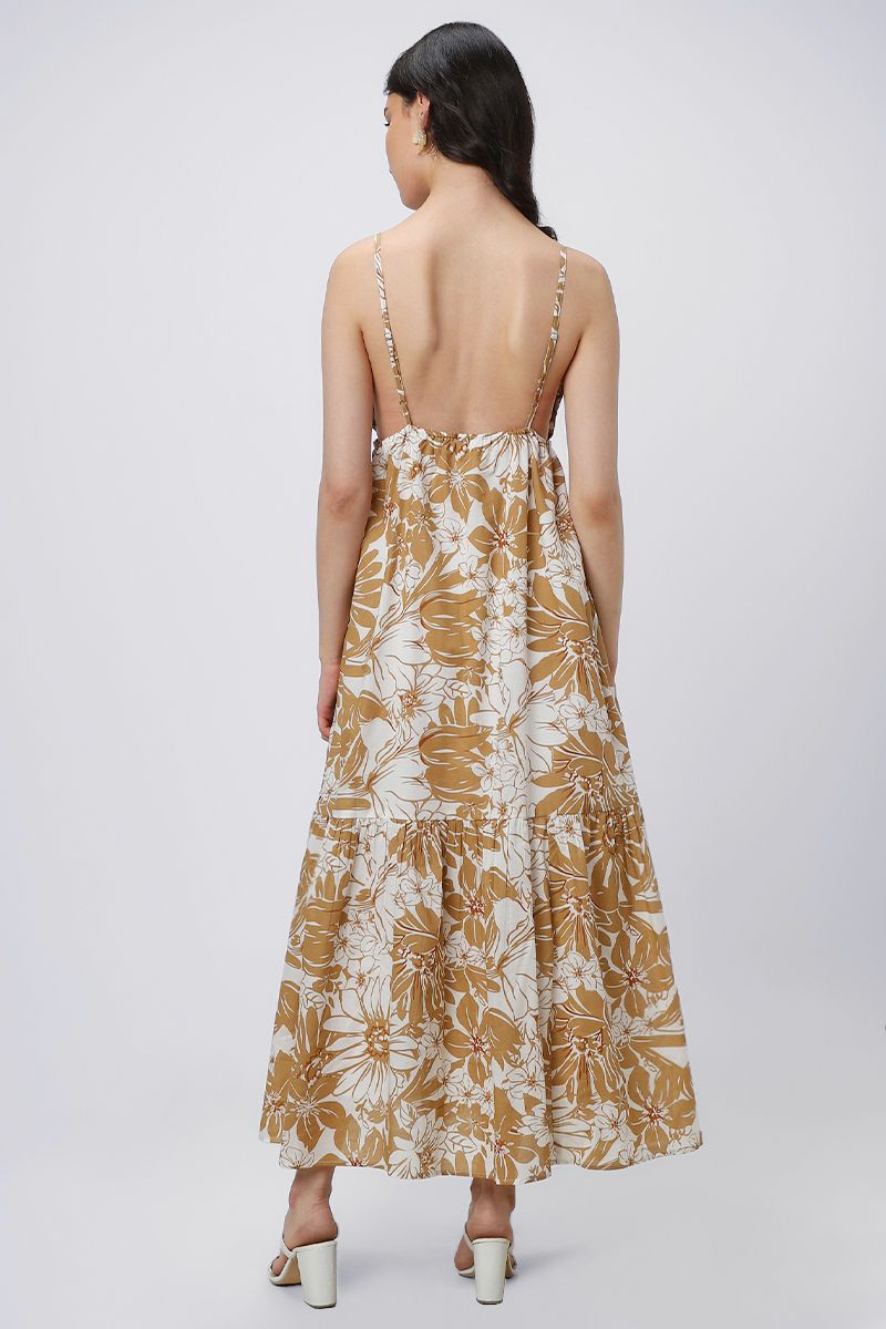 فستان نسائي بطبعات