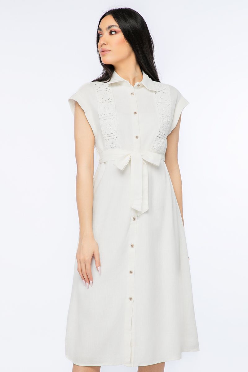 فستان نسائي بكروشيه