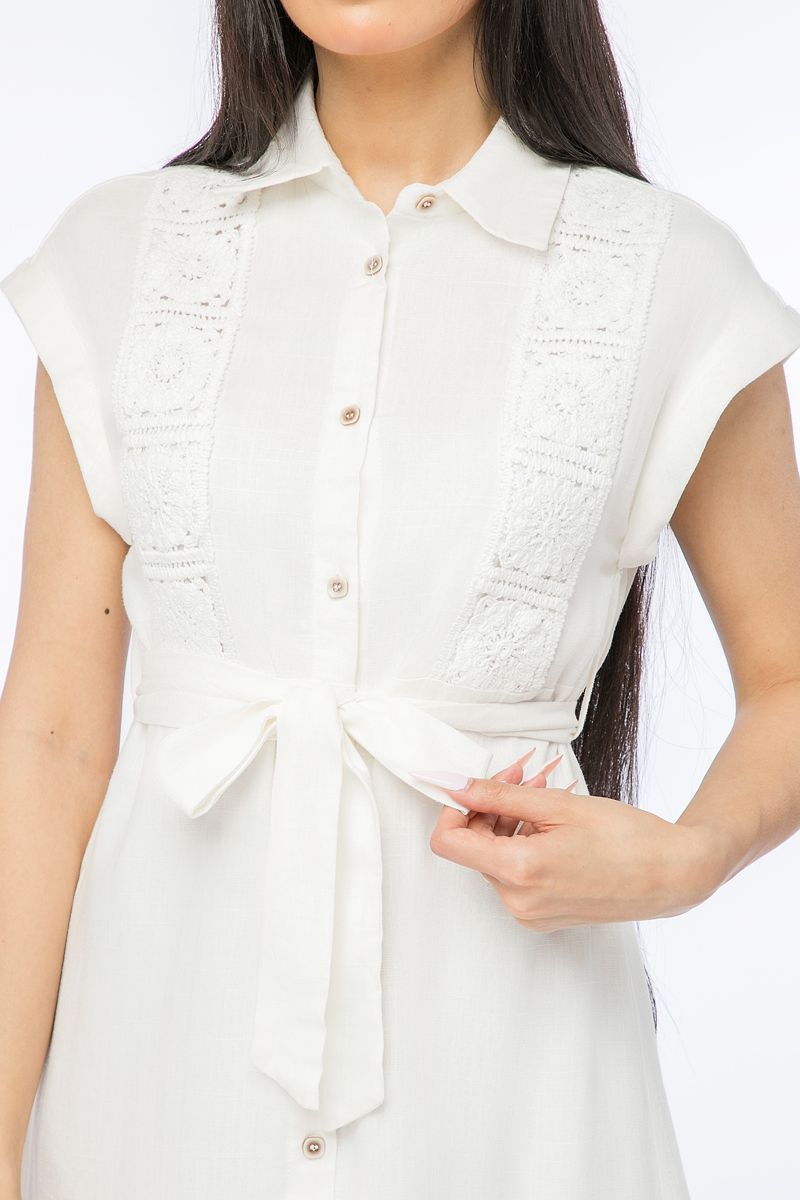 فستان نسائي بكروشيه