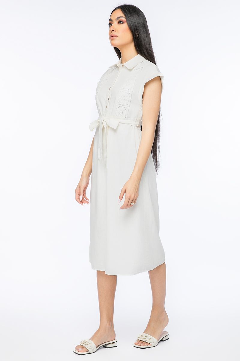 فستان نسائي بكروشيه