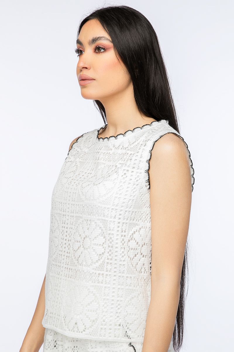 sleeveless women top