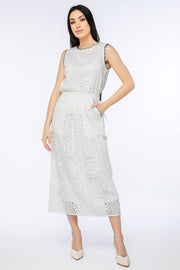 perforated women skirt