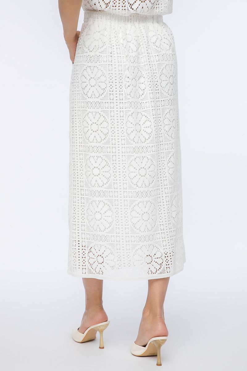 perforated women skirt