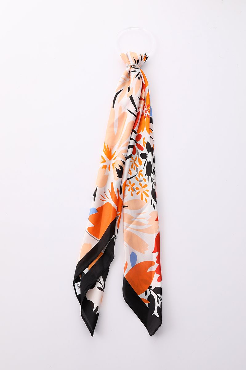 printed women folar scarf