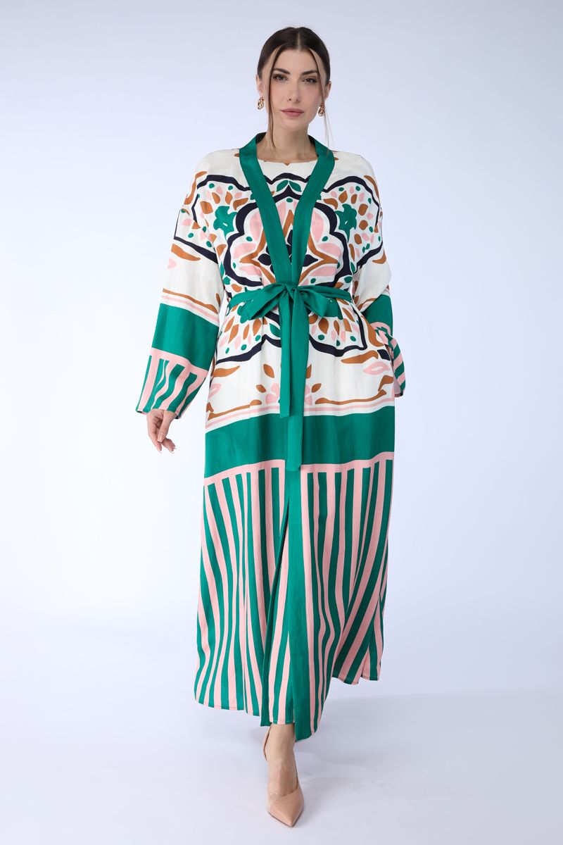 printed abaya