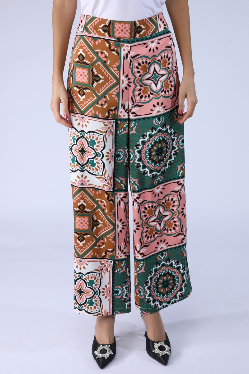 printed flowy women pants