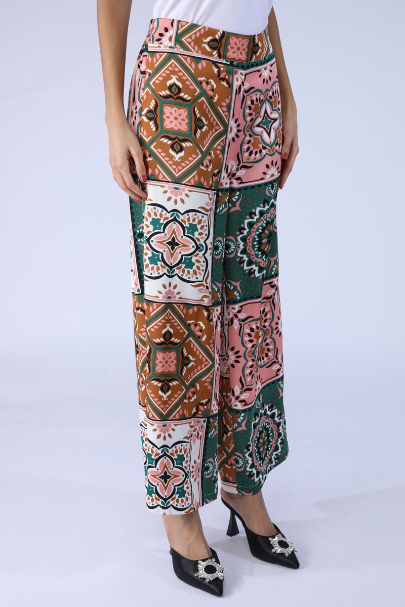 printed flowy women pants