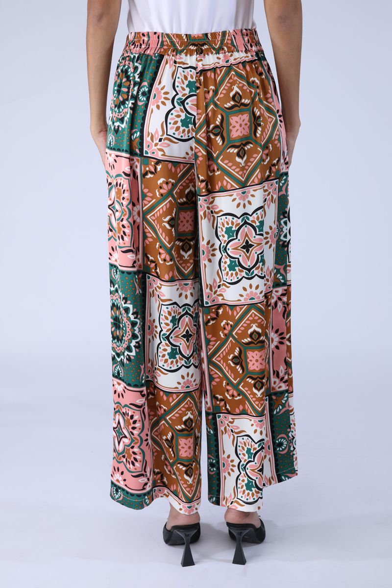 printed flowy women pants