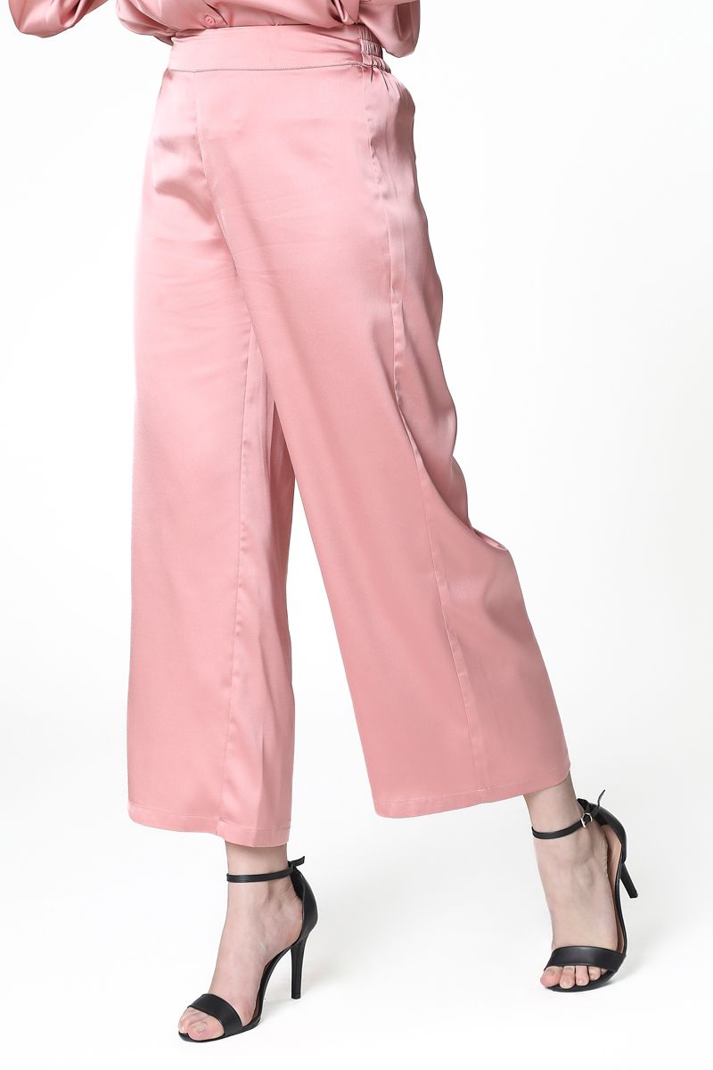satin pants