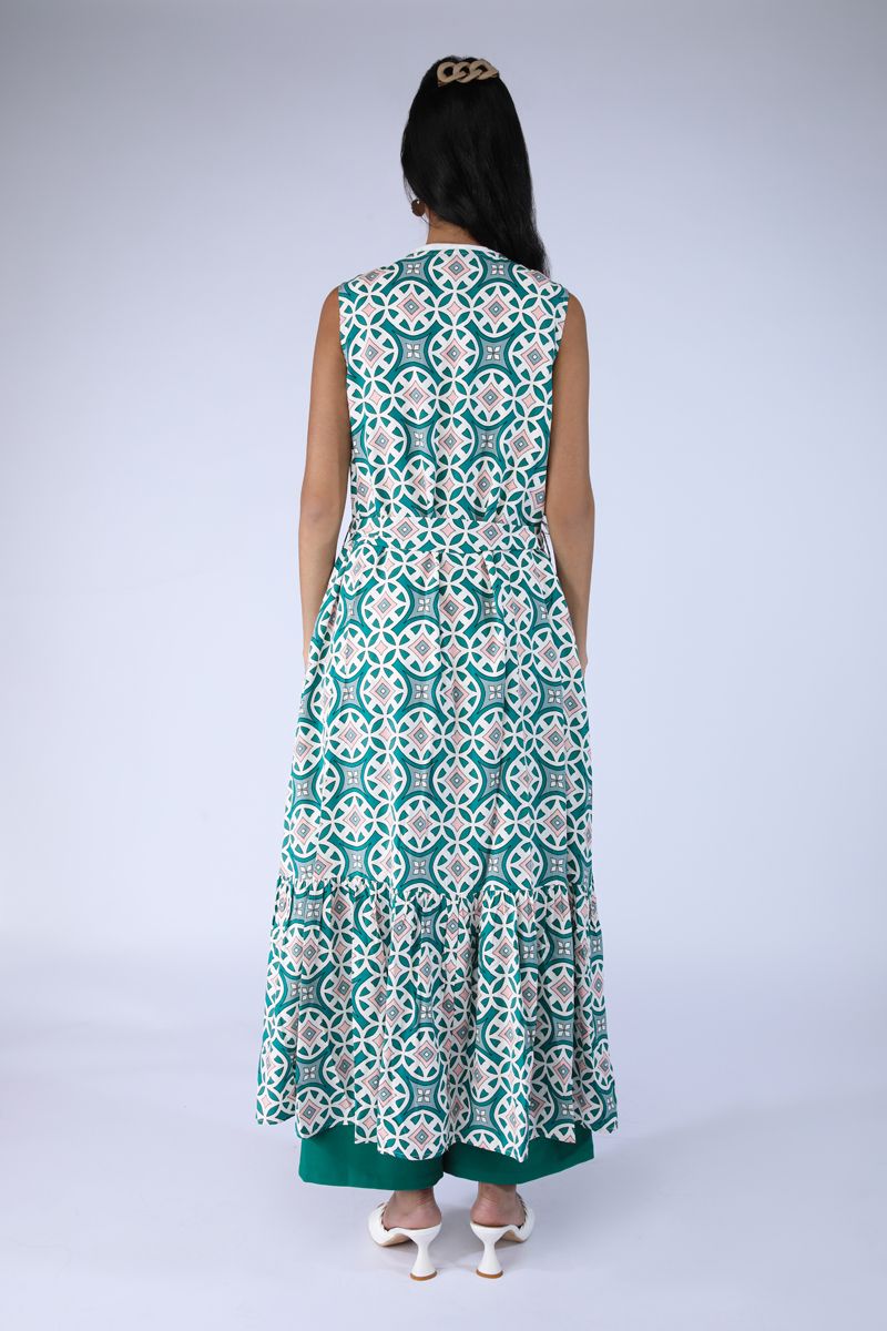 sleeveless women abaya