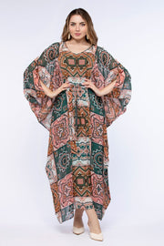 printed women Jalabiya