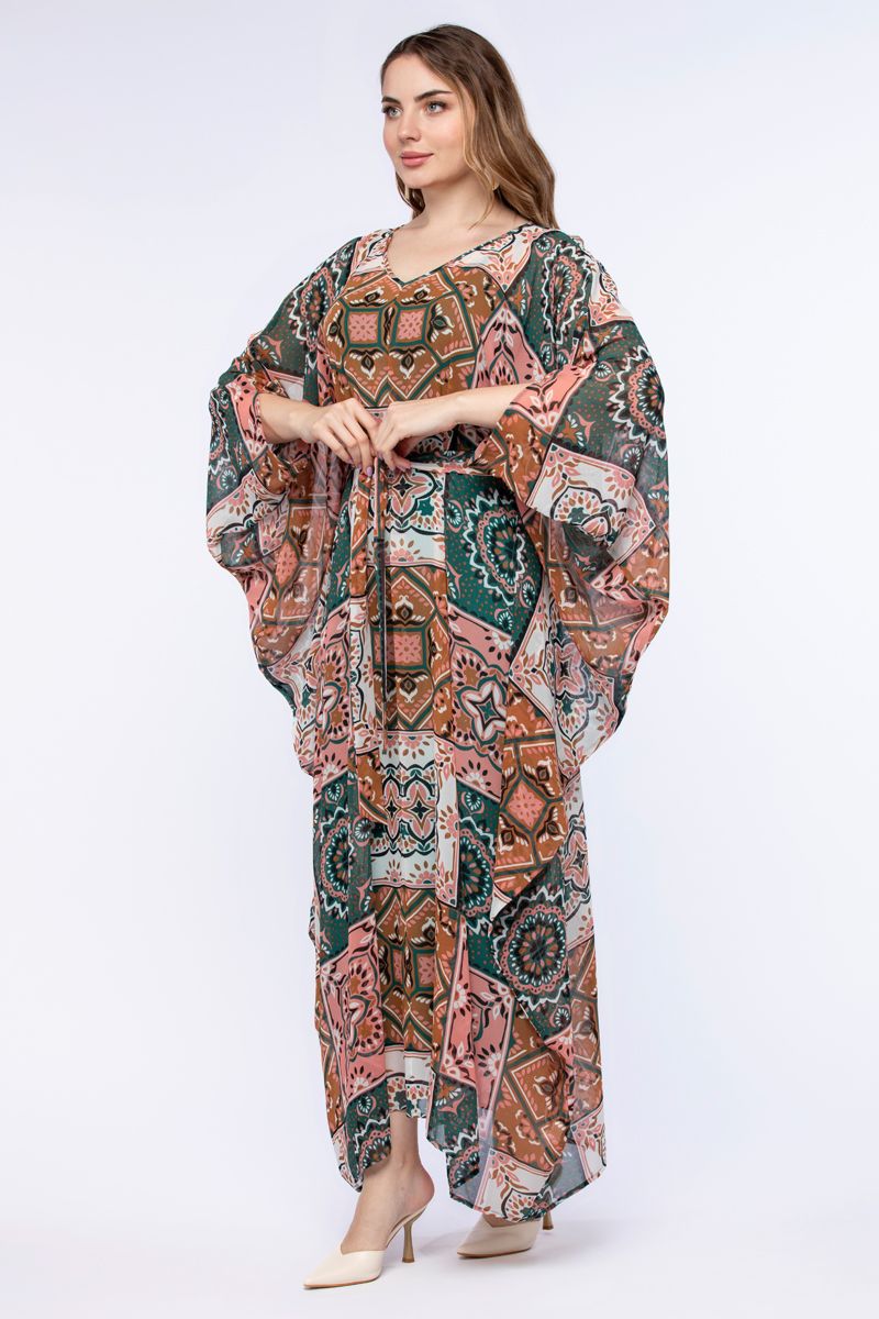 printed women Jalabiya