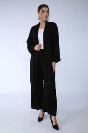 abaya with fringes