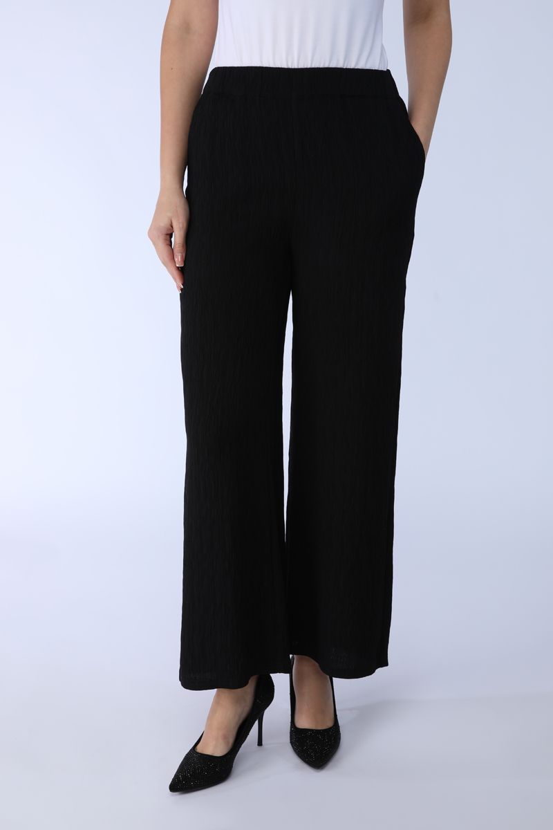 textured flowy pants