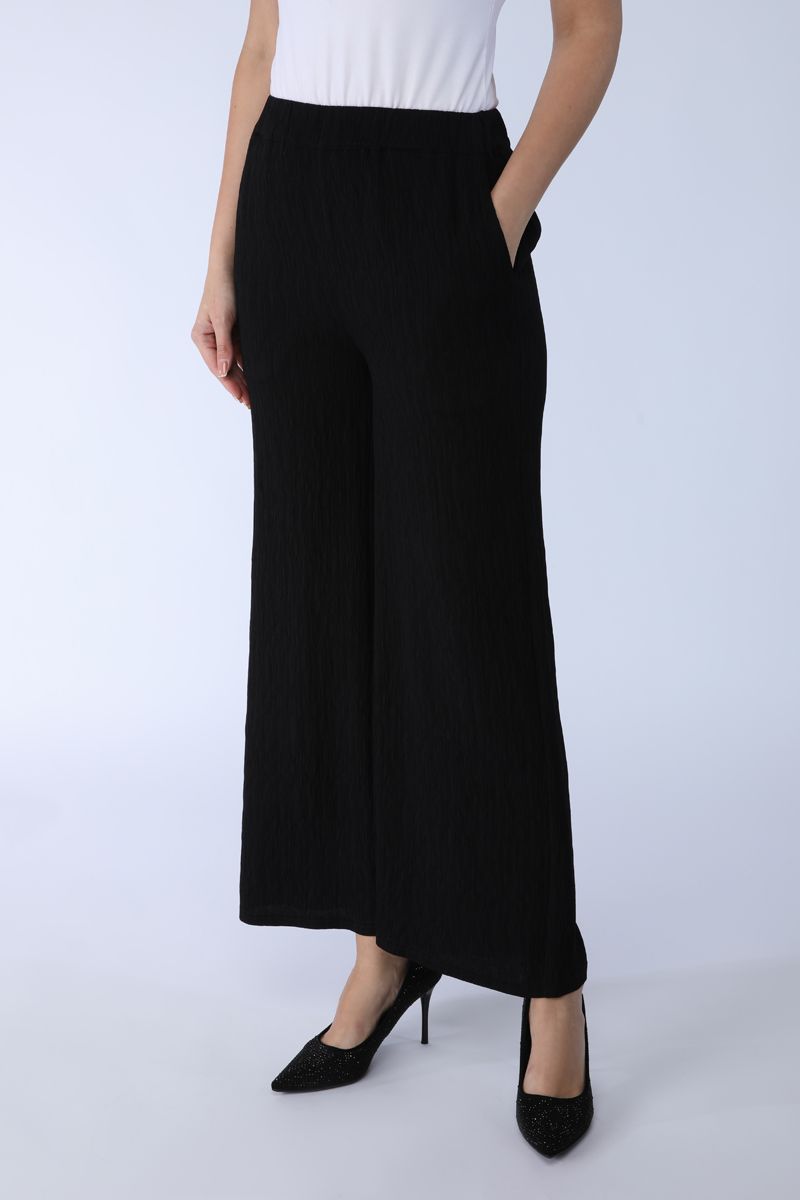 textured flowy pants