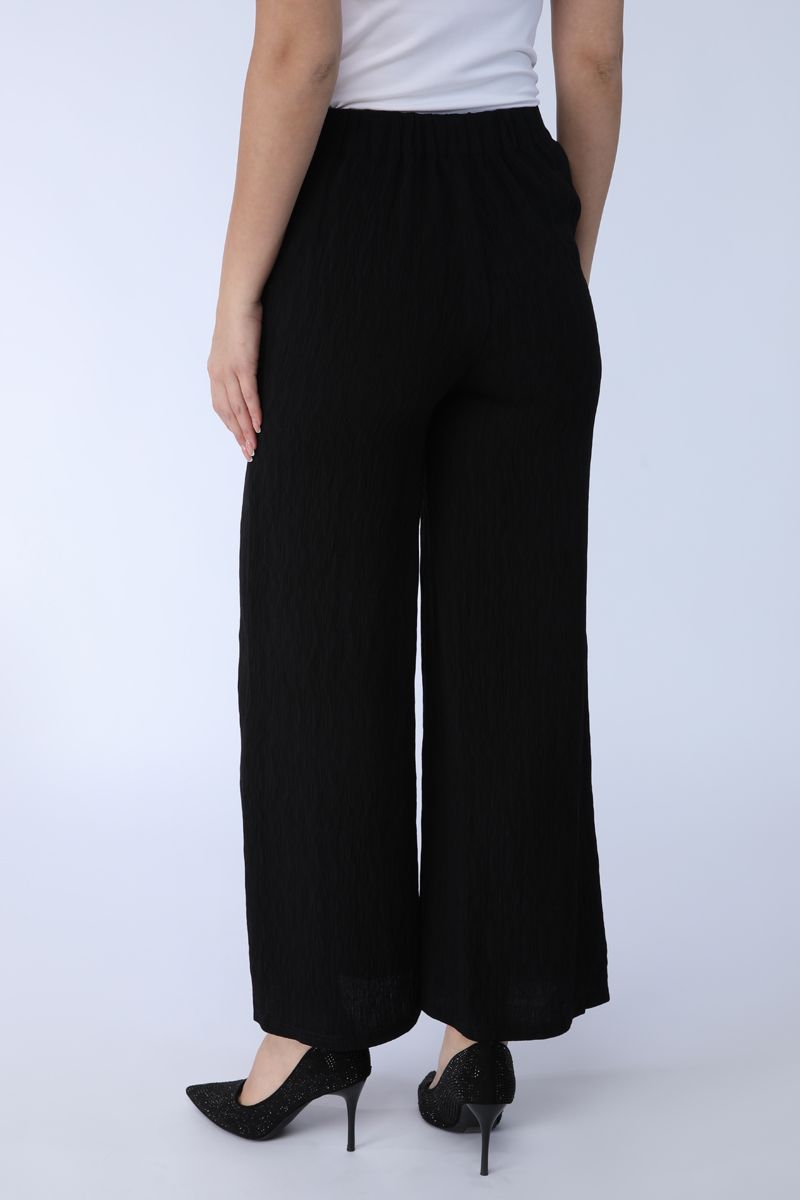 textured flowy pants