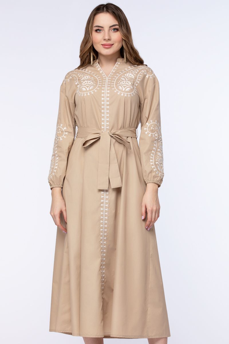 فستان نسائي بتطريز