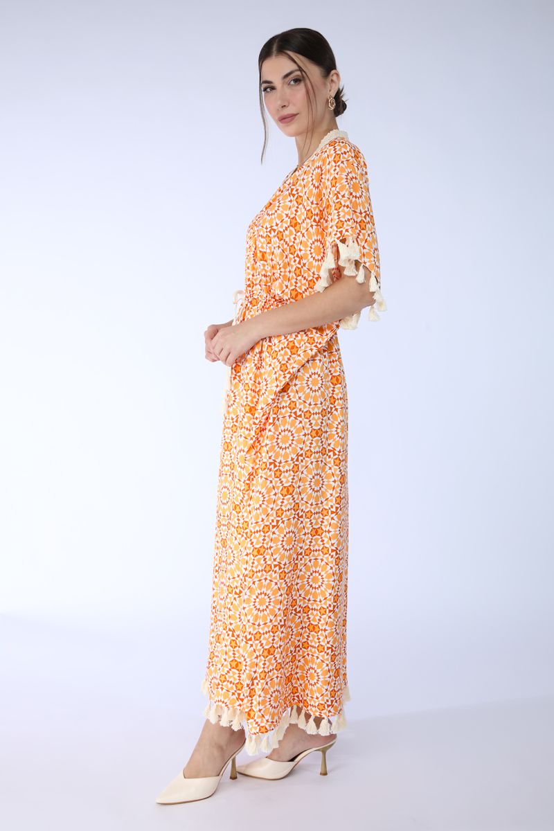 printed women Jalabiya