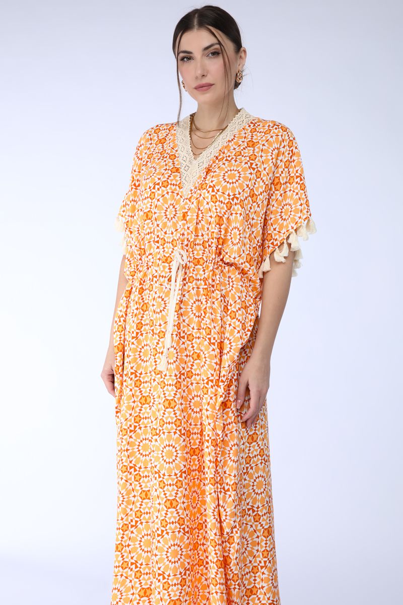 printed women Jalabiya