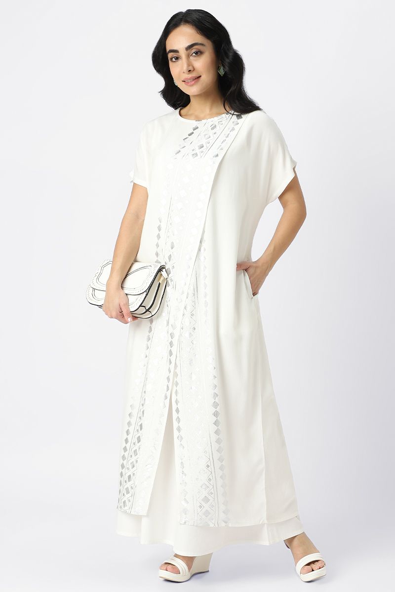 Women abaya with prints