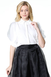 puffed sleeves shirt