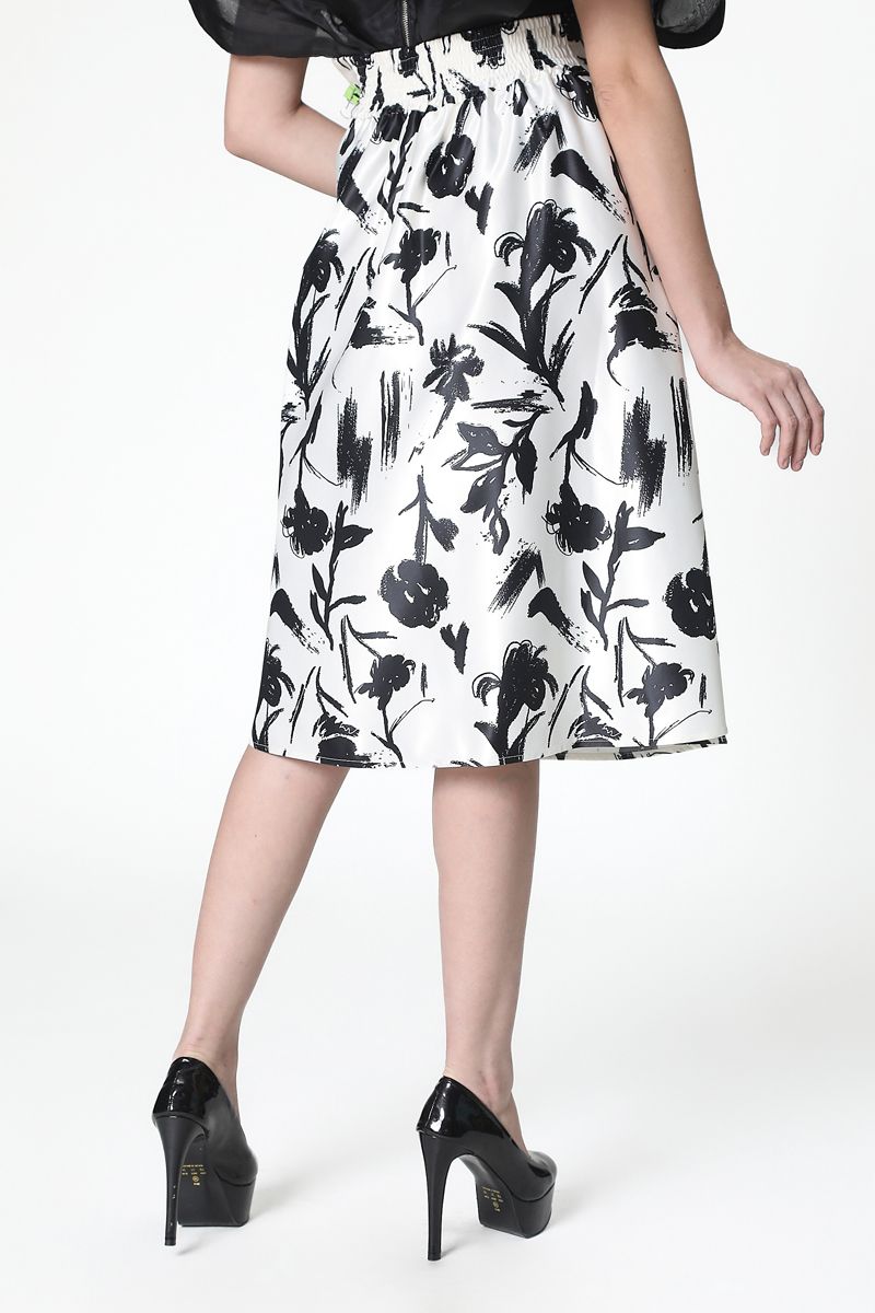 printed skirt