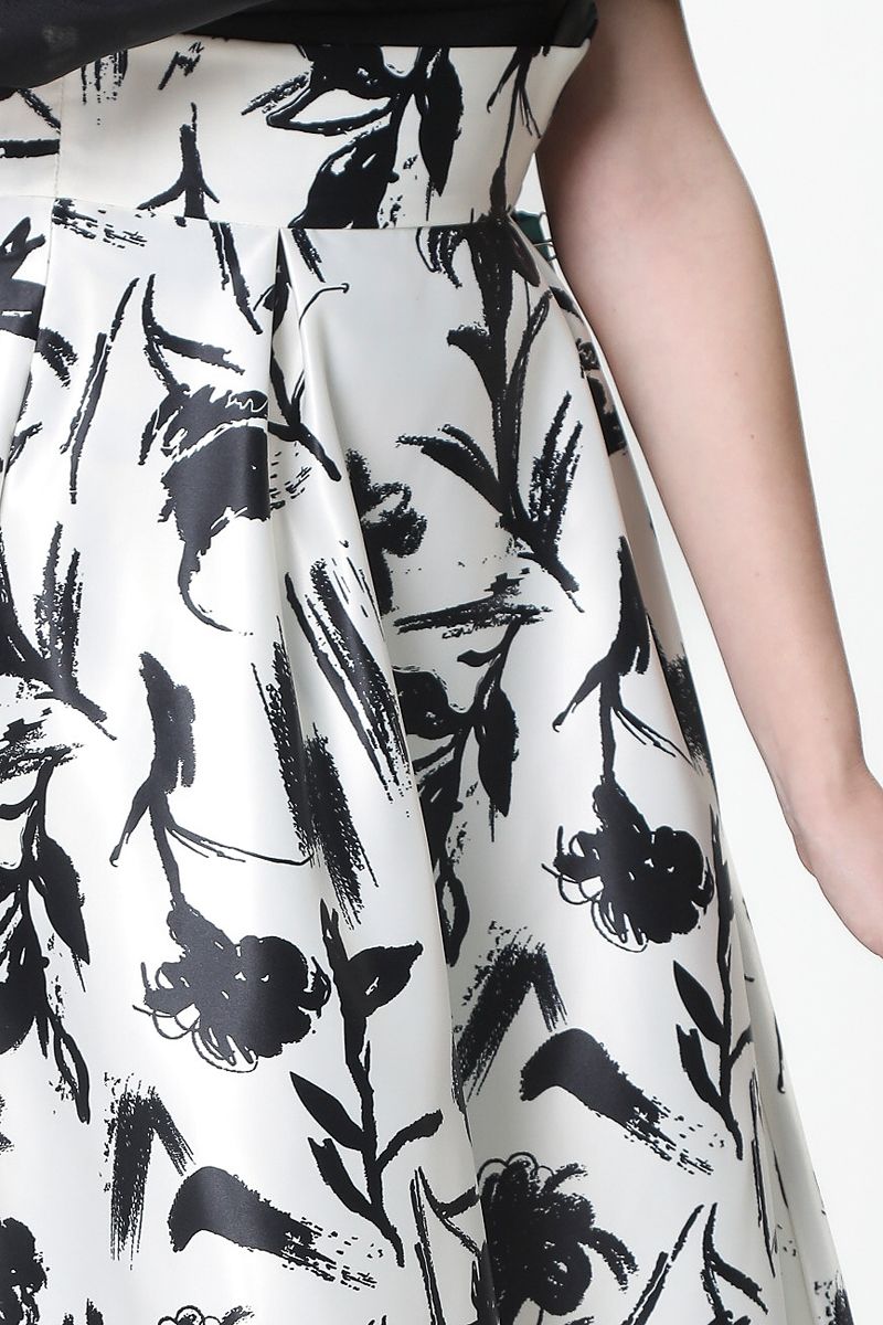 printed skirt