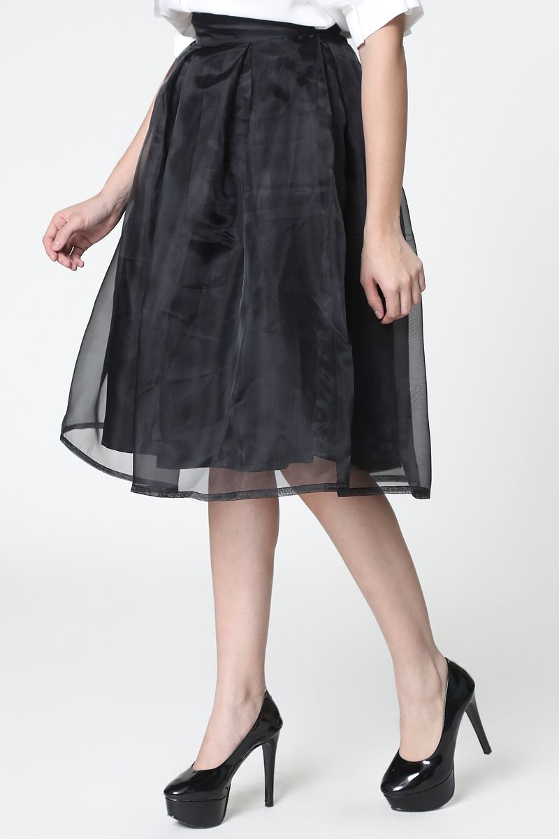 تنورة شيفون