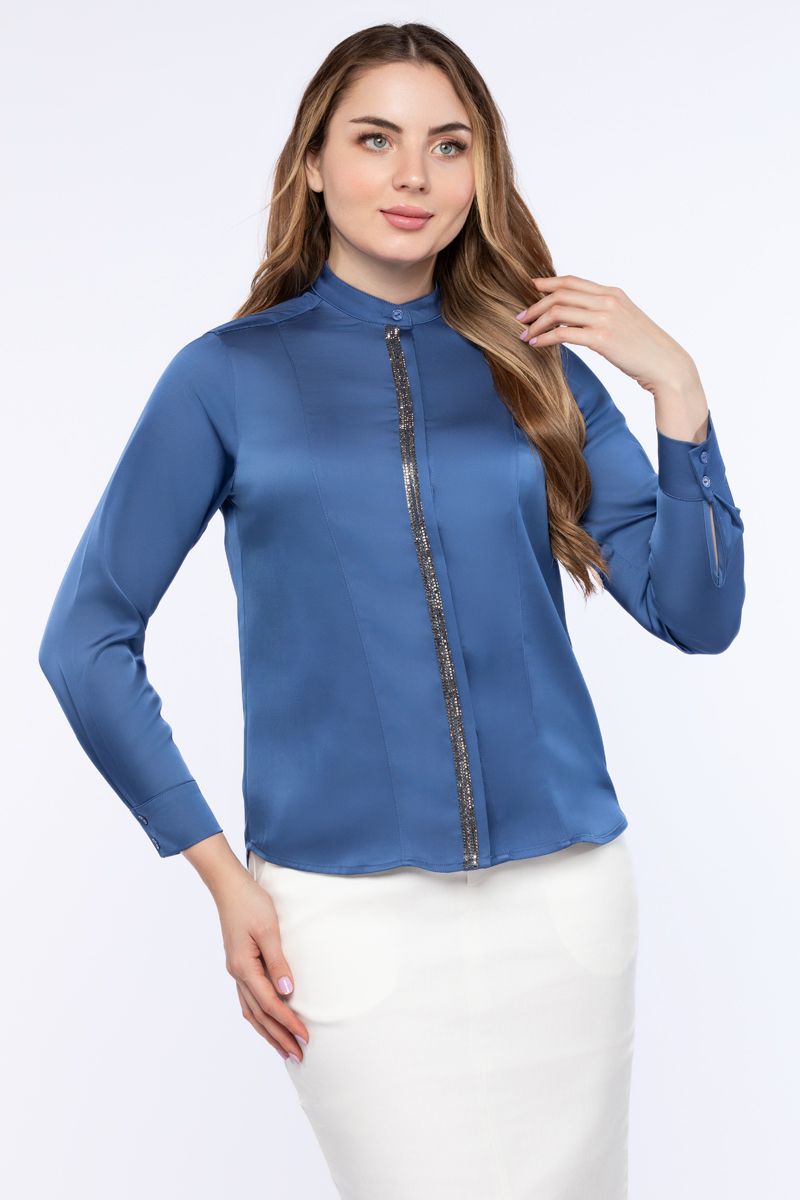 قميص نسائي ساتان