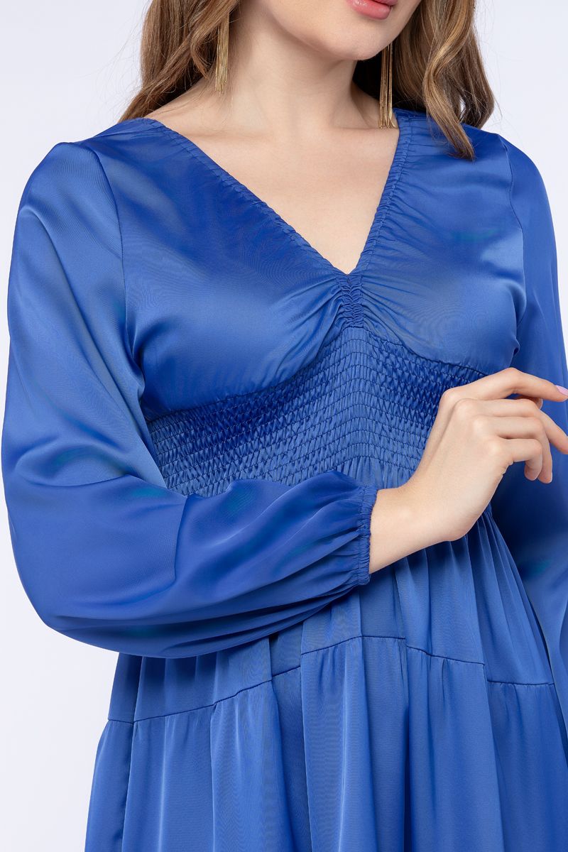 فستان نسائي ساتان