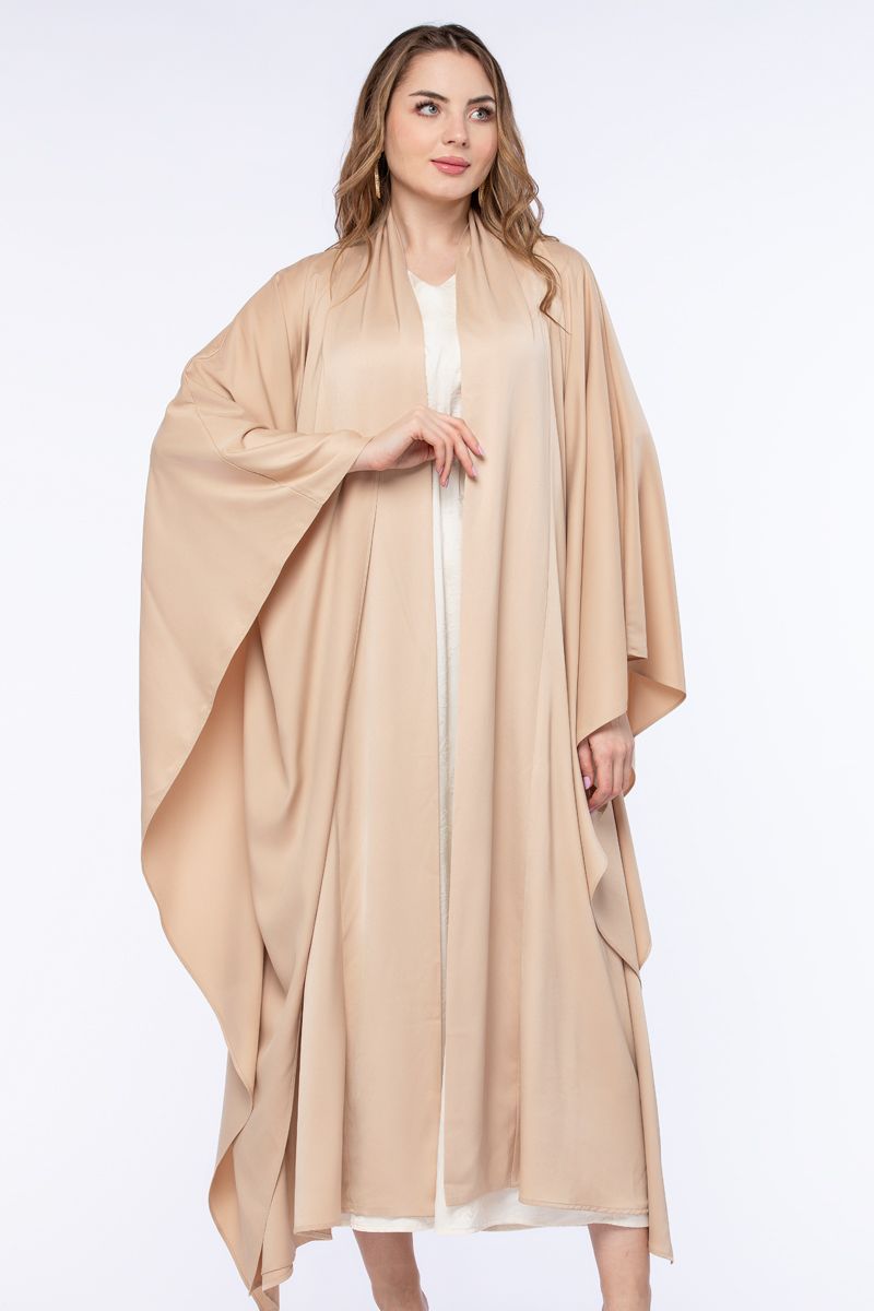 solid colored women abaya