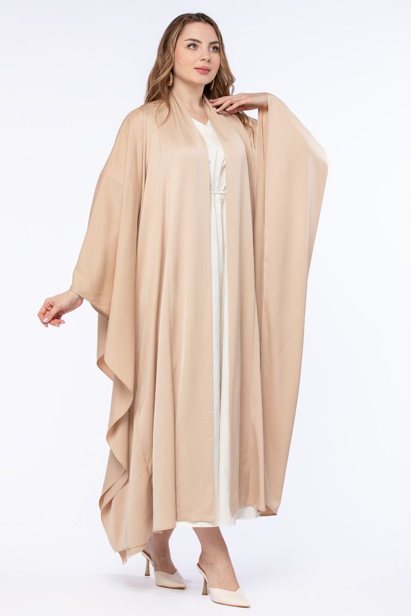 solid colored women abaya