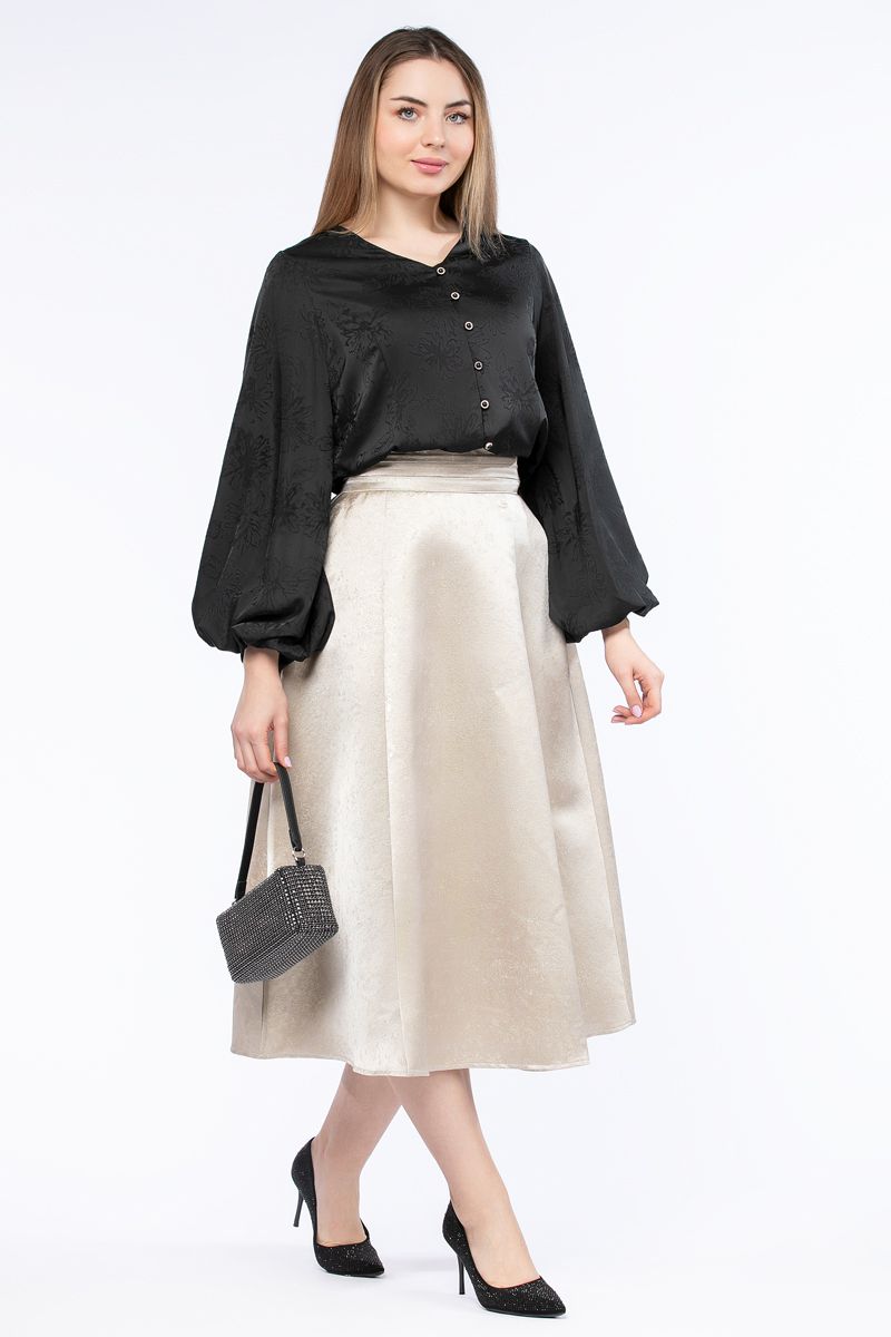 Ballon style women skirt
