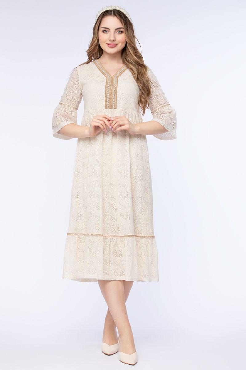 فستان نسائي بخامة دانتيل