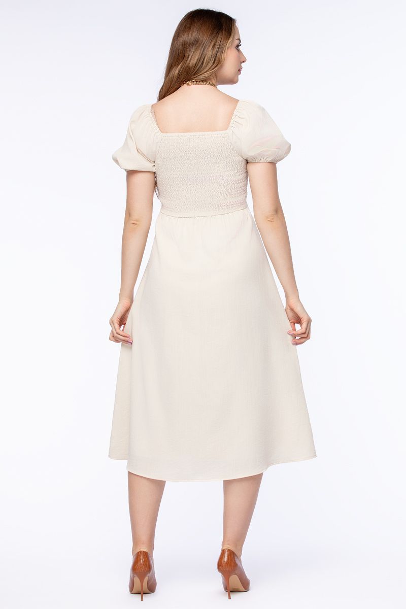 فستان نسائي بتطريز