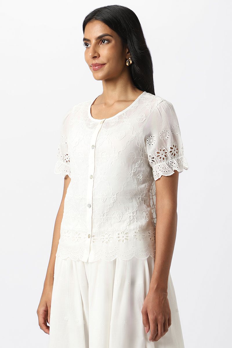 women shirt with embroidery