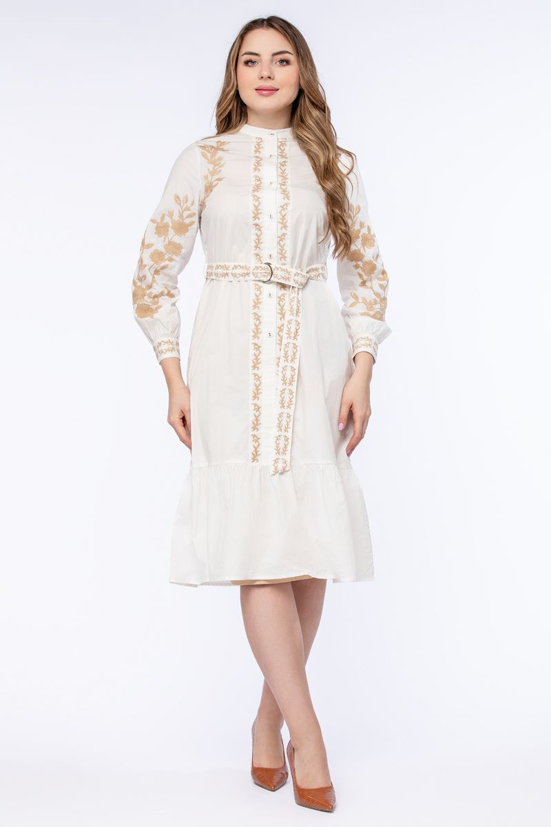 فستان نسائي بتطريز