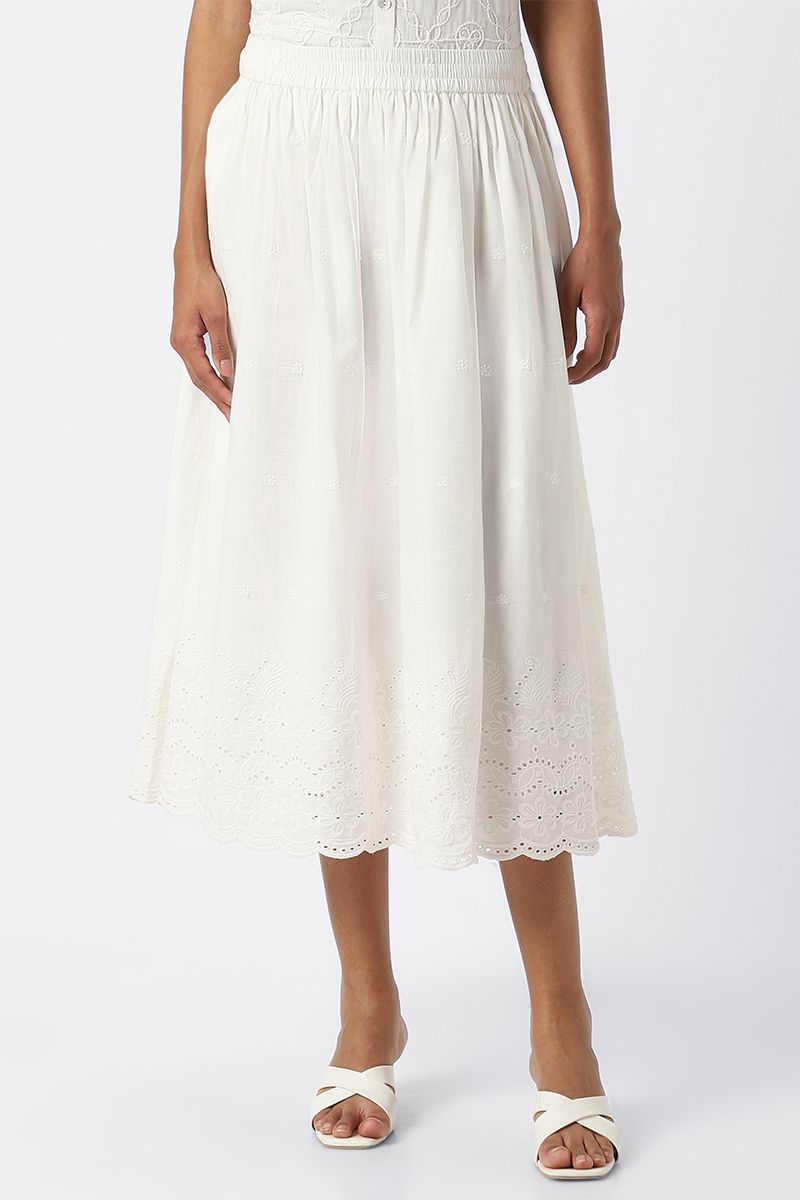 women skirt with embroidery