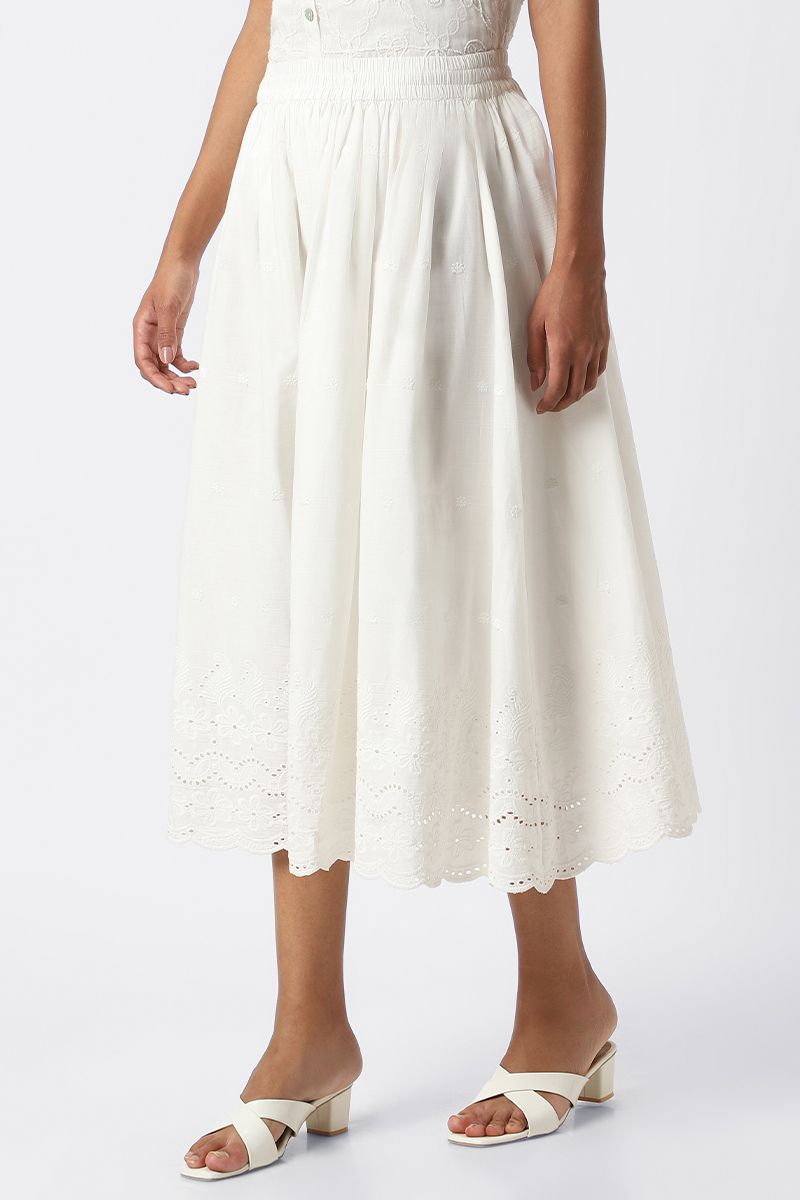 women skirt with embroidery