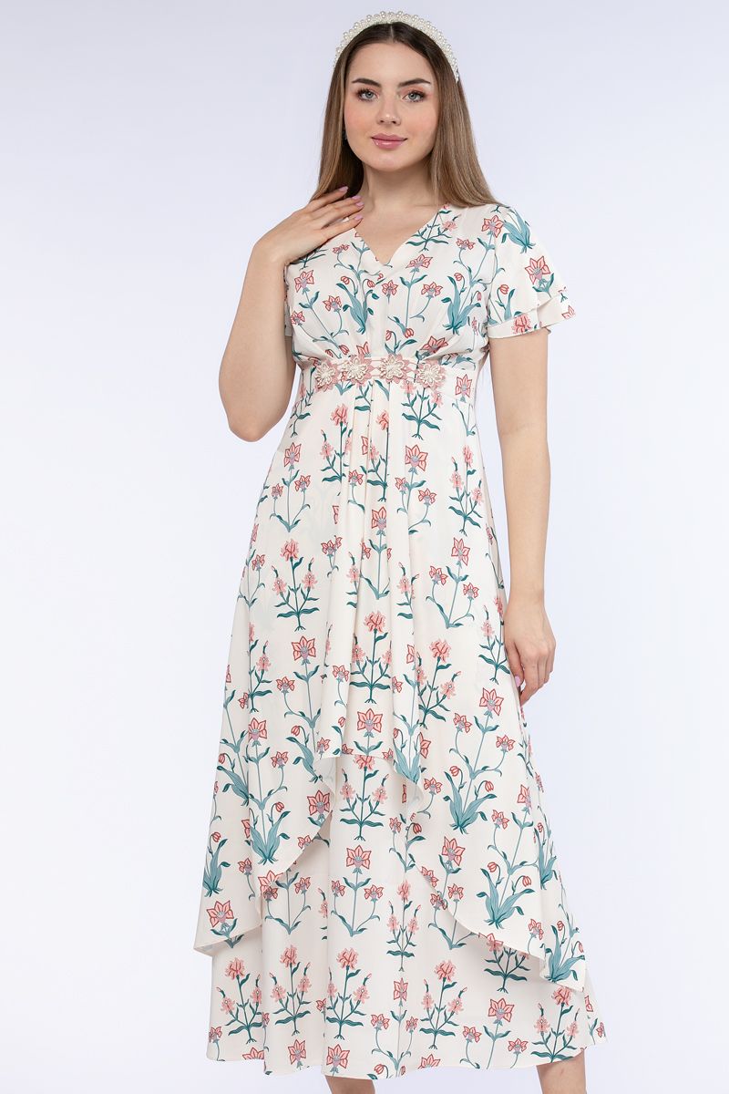 printed women maxi dress
